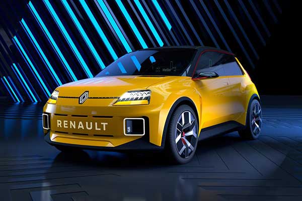 Exclusive Launch Of Renault 5 EV Le Car in UAE